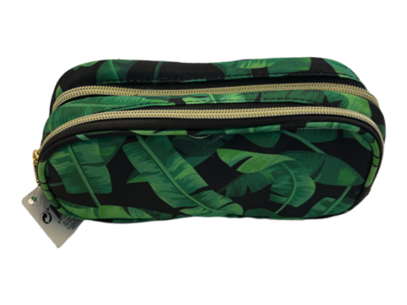 Etui met bladmotief